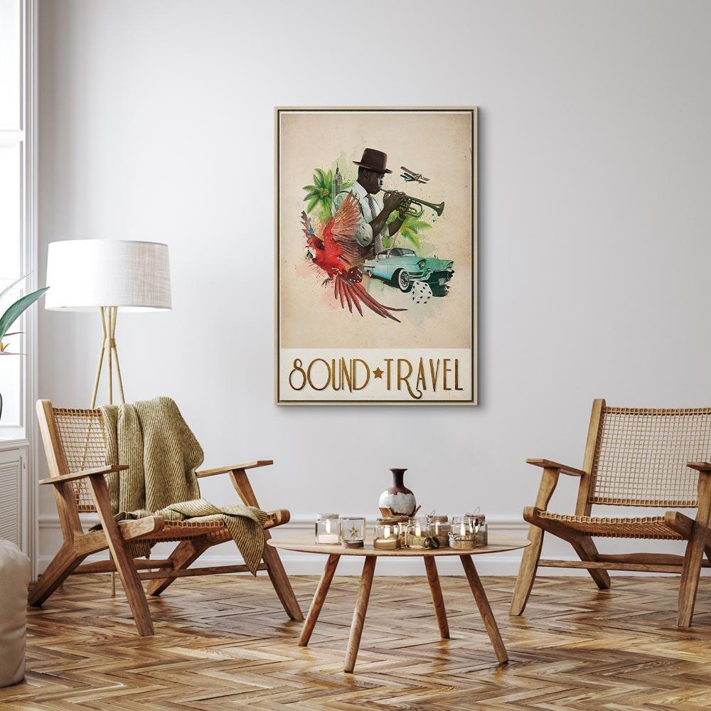 Obraz - Sound Travel (1-częściowy) pionowy
