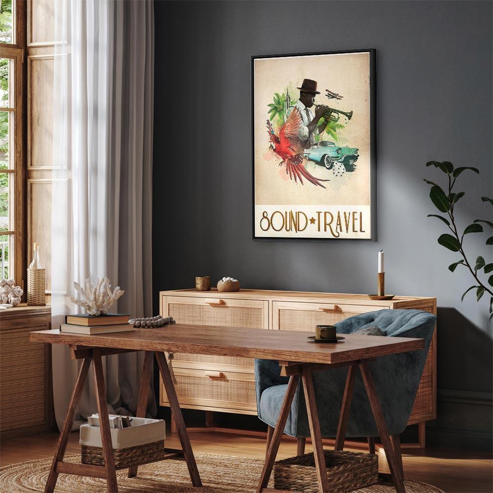 Obraz - Sound Travel (1-częściowy) pionowy