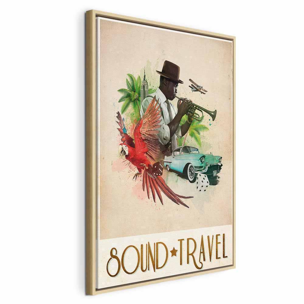 Obraz - Sound Travel (1-częściowy) pionowy