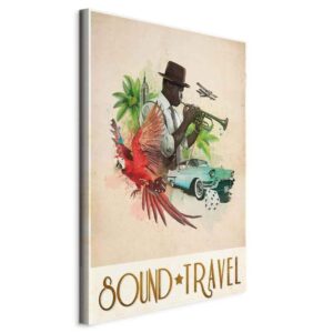 Obraz - Sound Travel (1-częściowy) pionowy