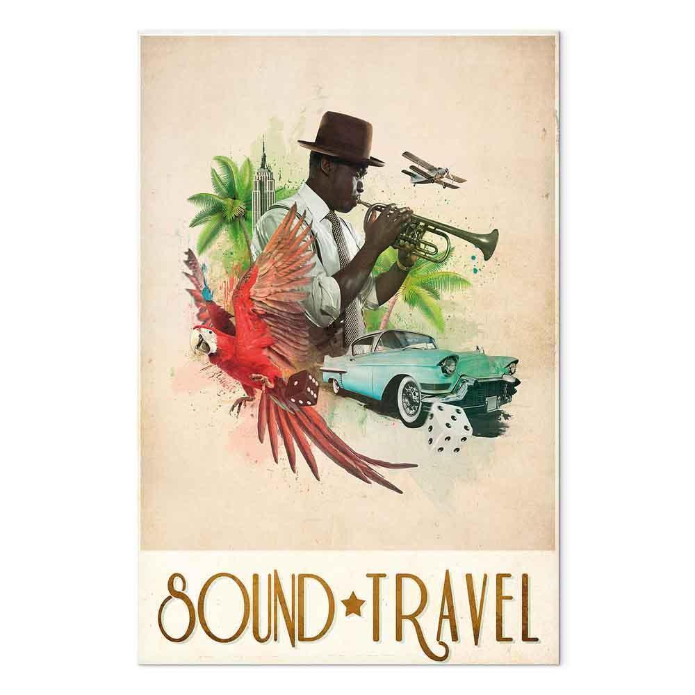 Obraz - Sound Travel (1-częściowy) pionowy