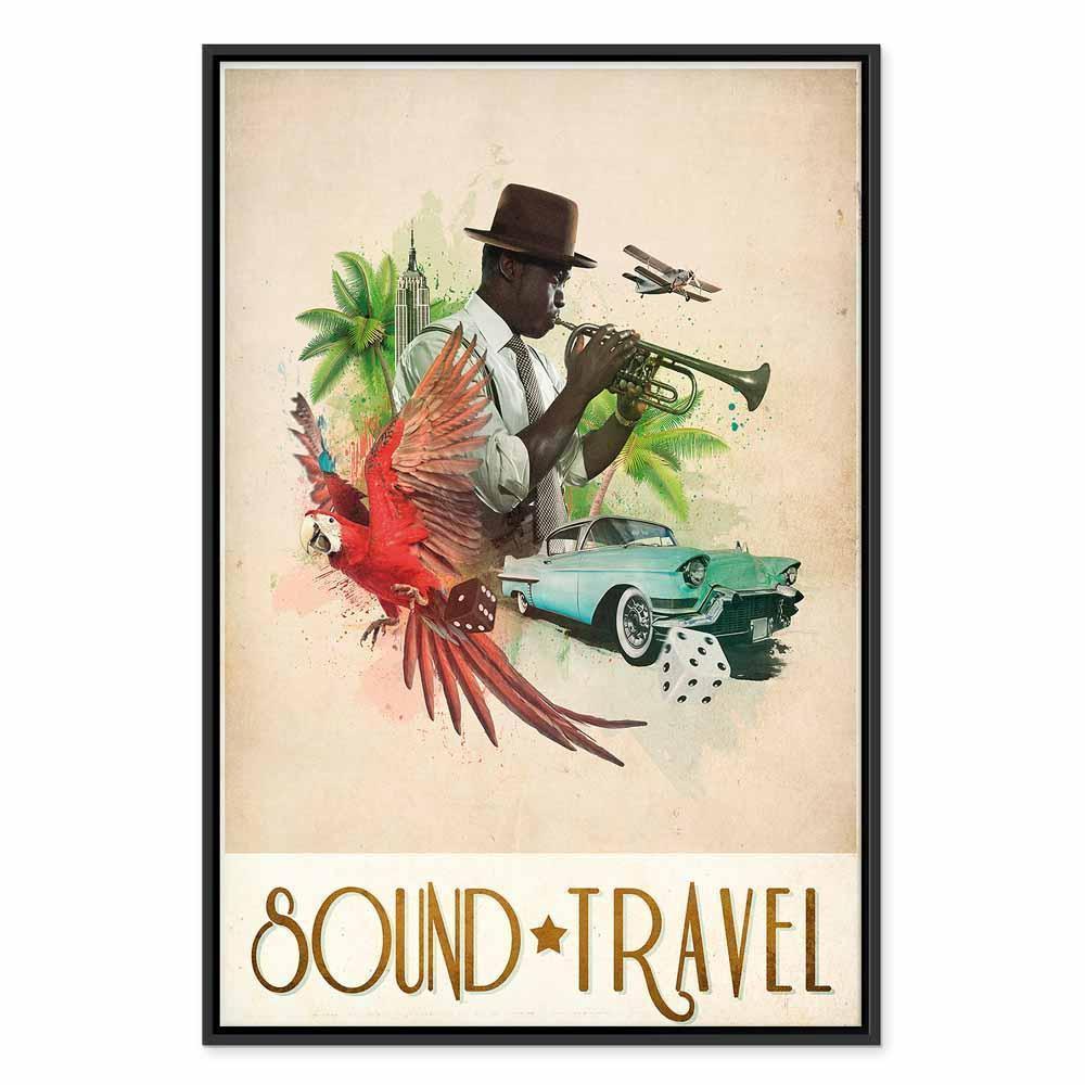 Obraz - Sound Travel (1-częściowy) pionowy