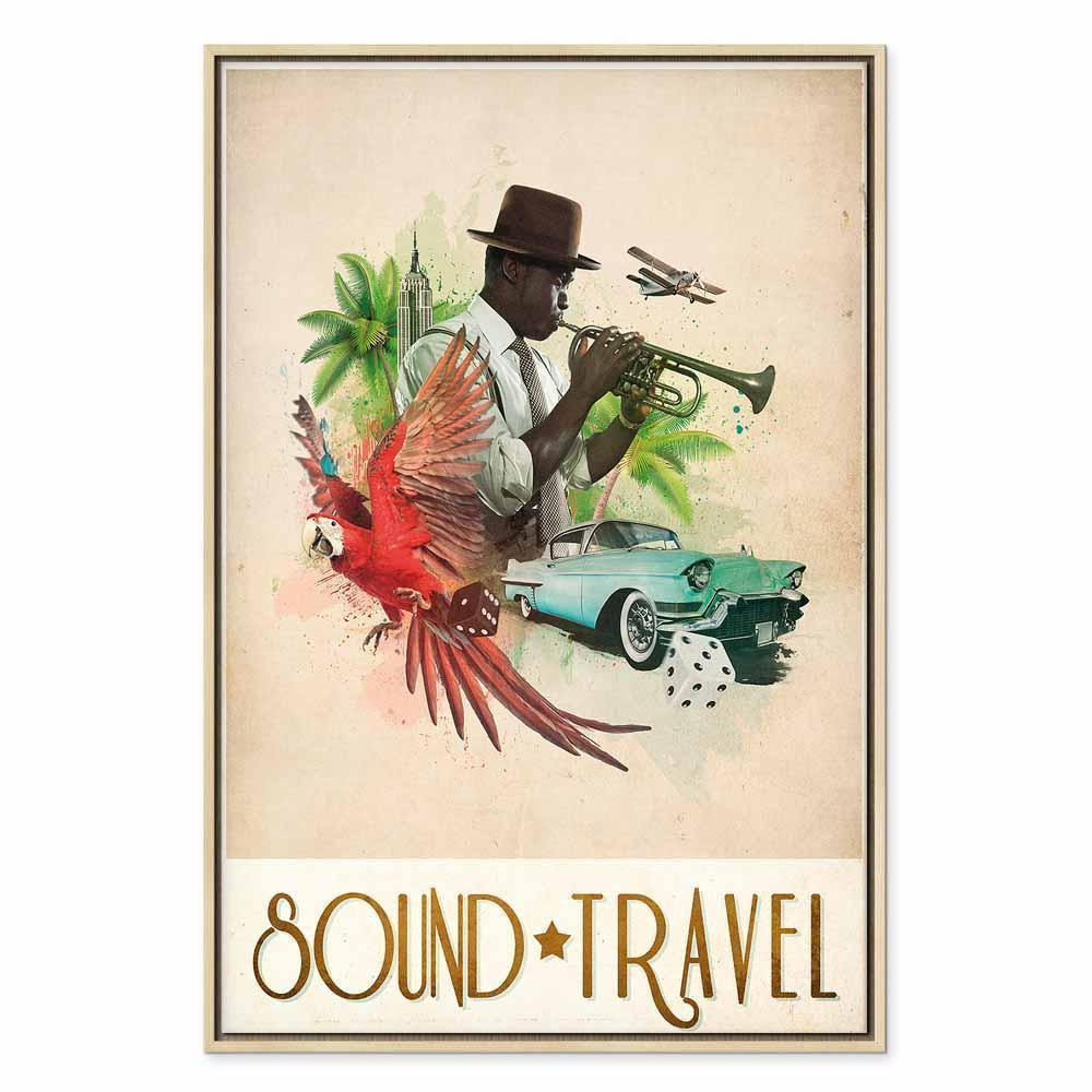 Obraz - Sound Travel (1-częściowy) pionowy