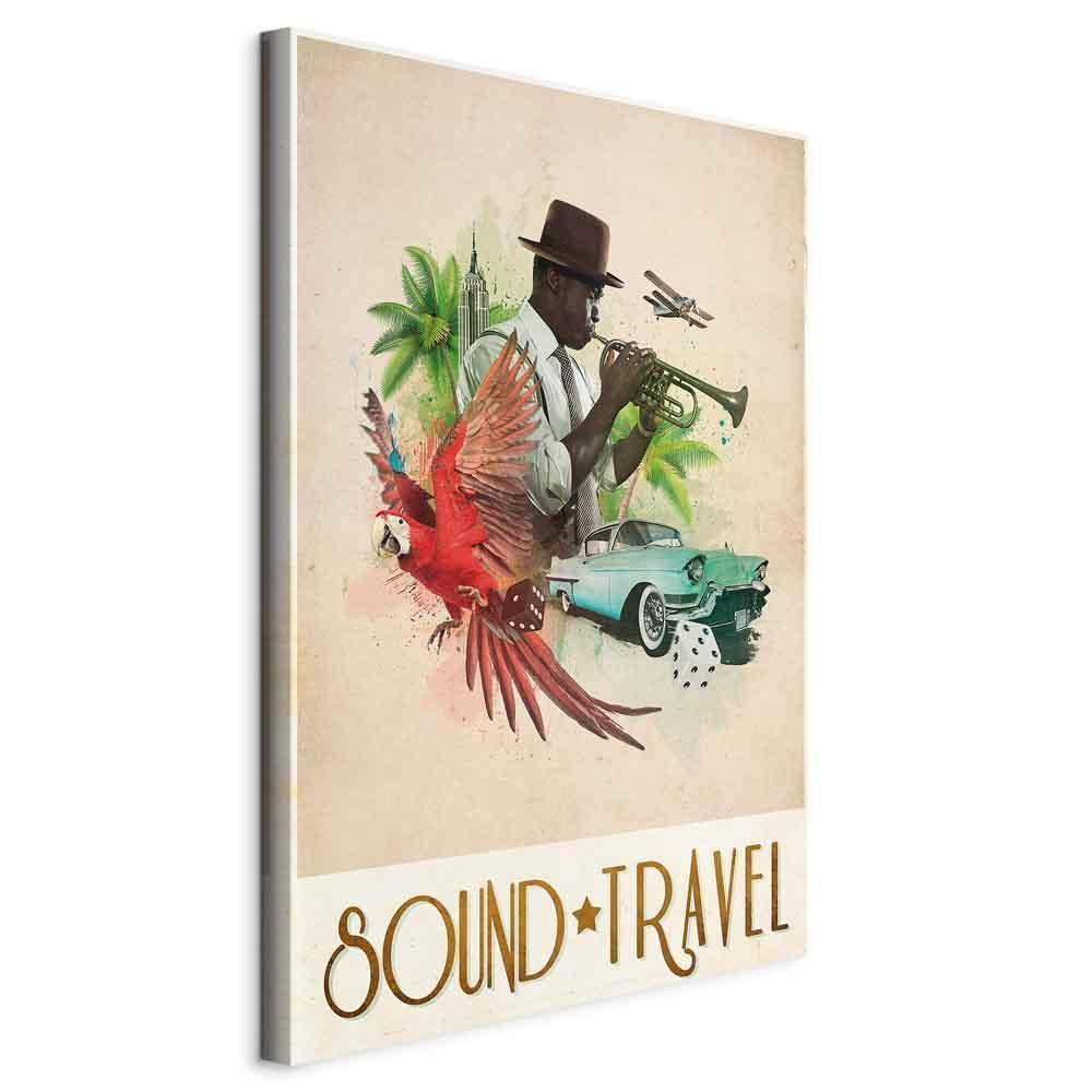 Obraz - Sound Travel (1-częściowy) pionowy