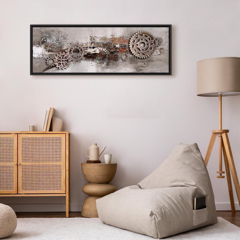 Obraz - Stalowe korby (1-częściowy) wąski