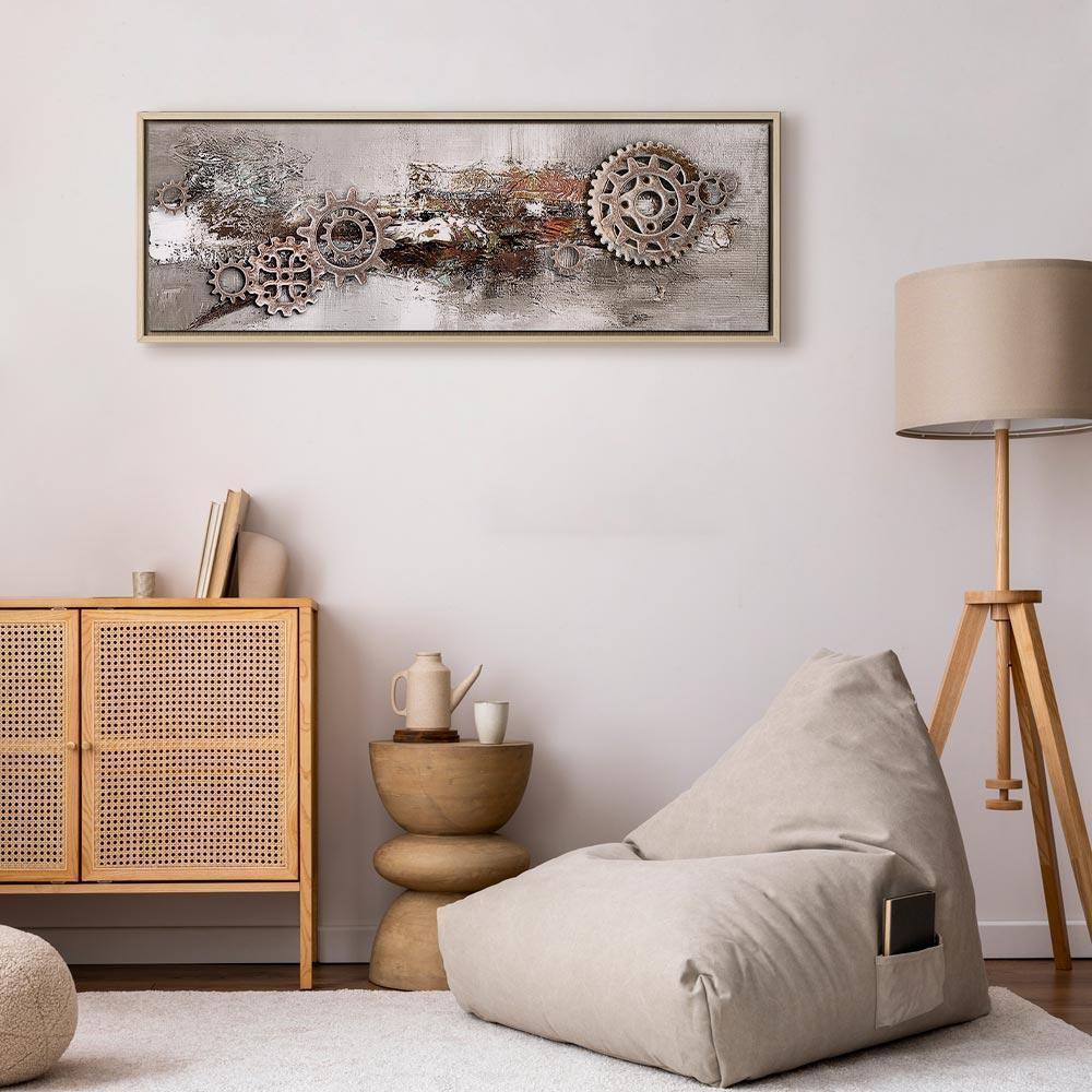 Obraz - Stalowe korby (1-częściowy) wąski