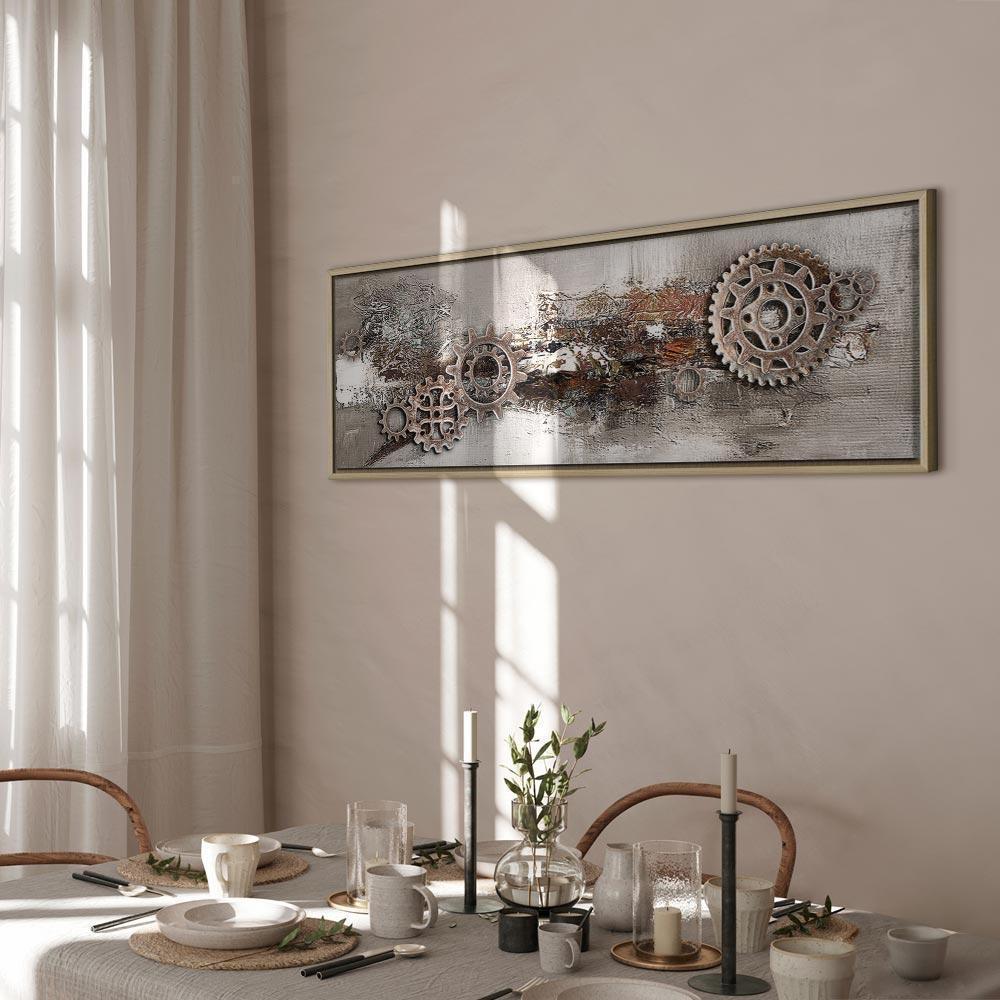 Obraz - Stalowe korby (1-częściowy) wąski