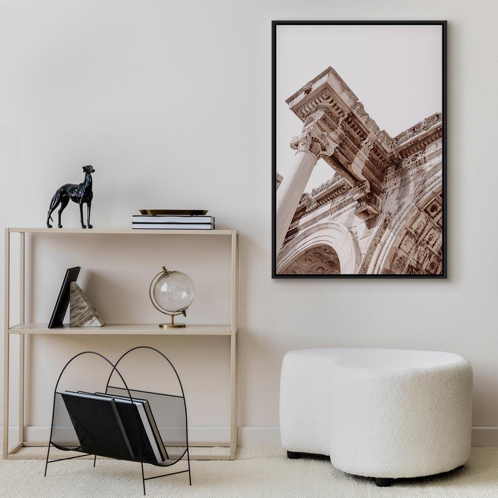 Obraz - Świątynia Hadriana (1-częściowy) pionowy