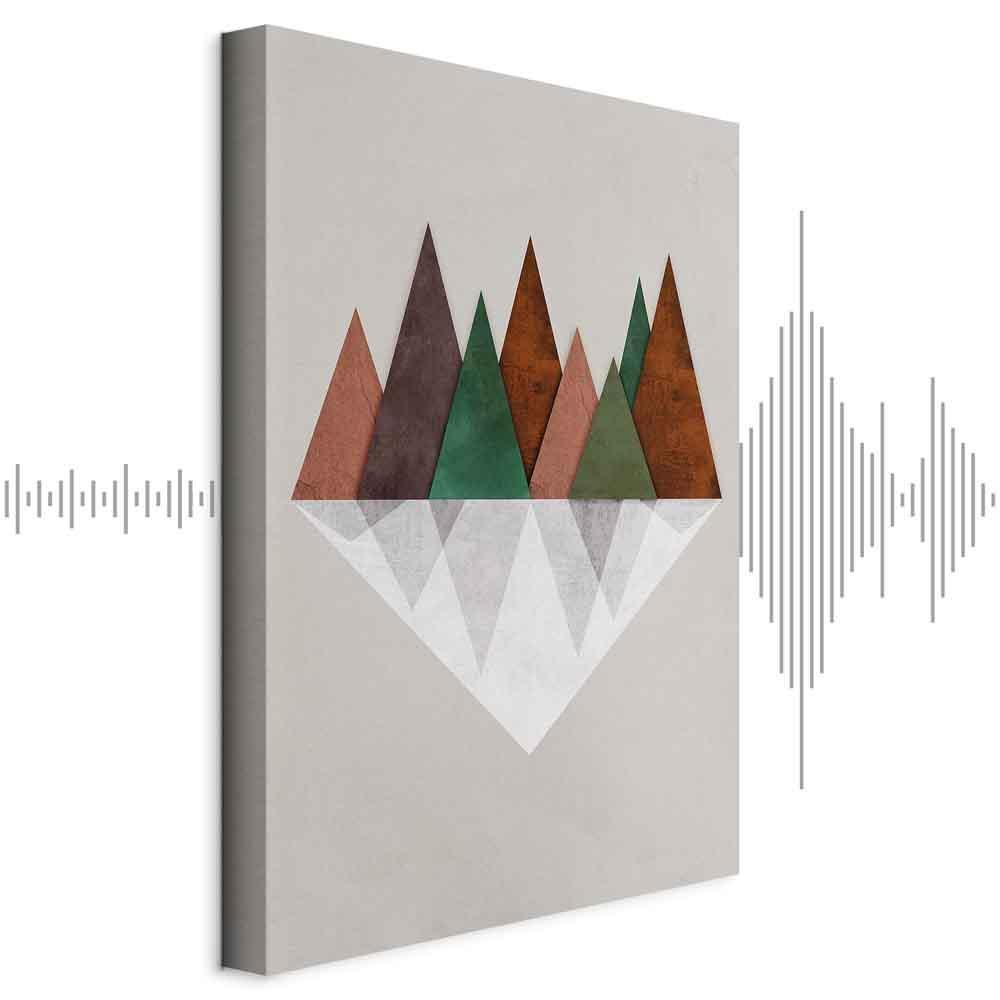 Obraz - Symetryczna kraina (1-częściowy) pionowy