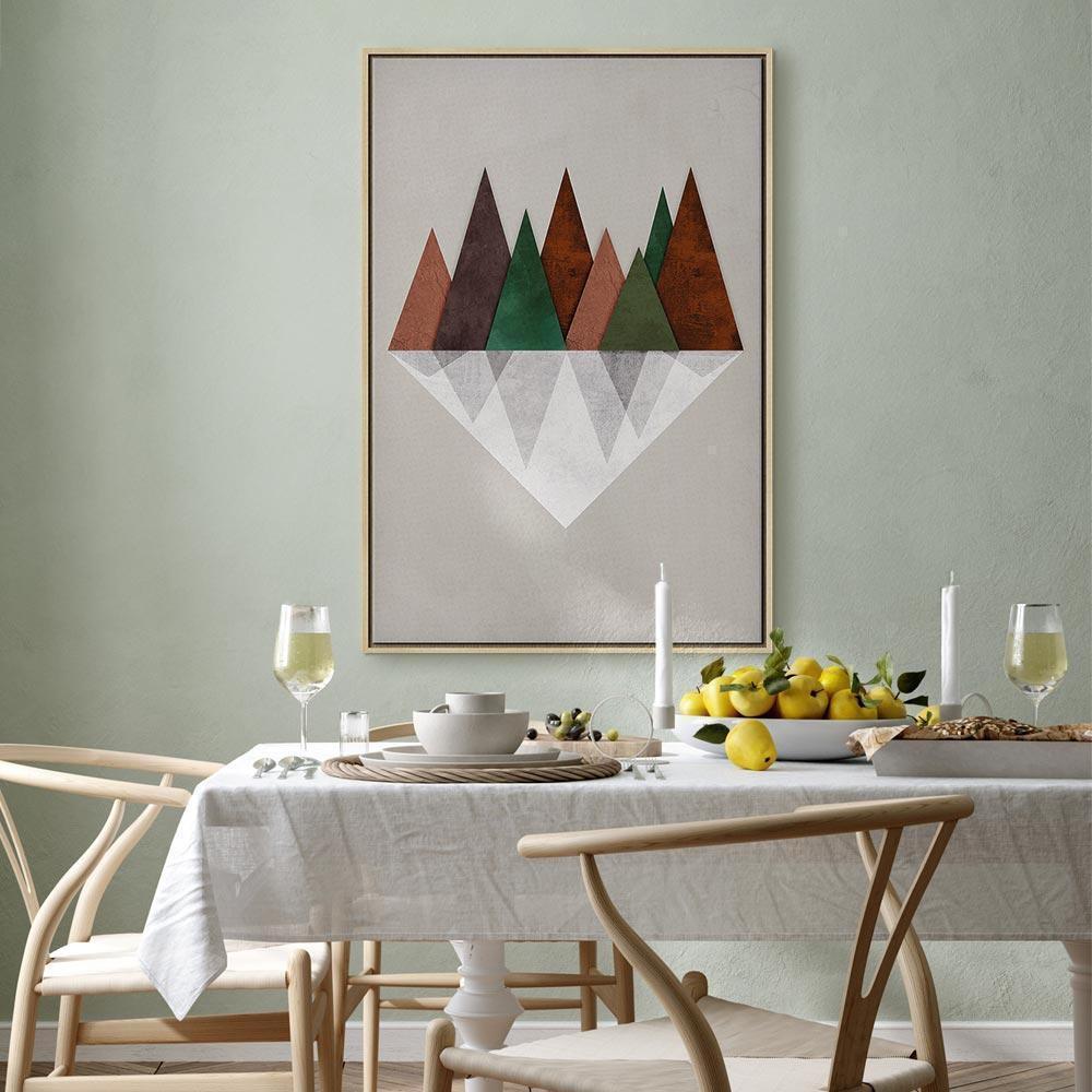 Obraz - Symetryczna kraina (1-częściowy) pionowy