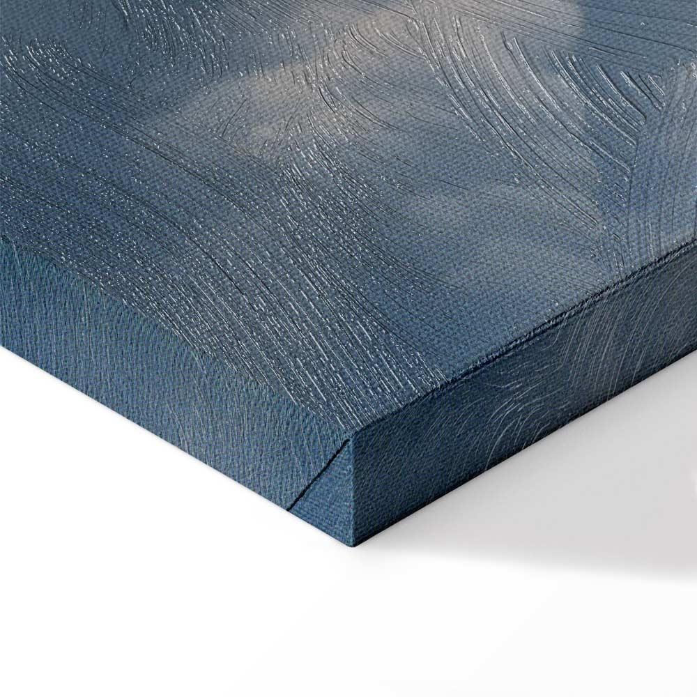 Obraz - Symfonia Światła: Słońce i chmury współgrające na przepięknym niebie