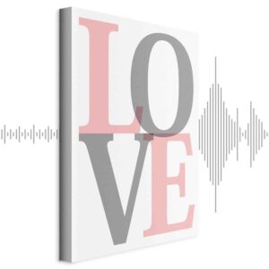 Obraz - Szara miłość (1-częściowy) pionowy