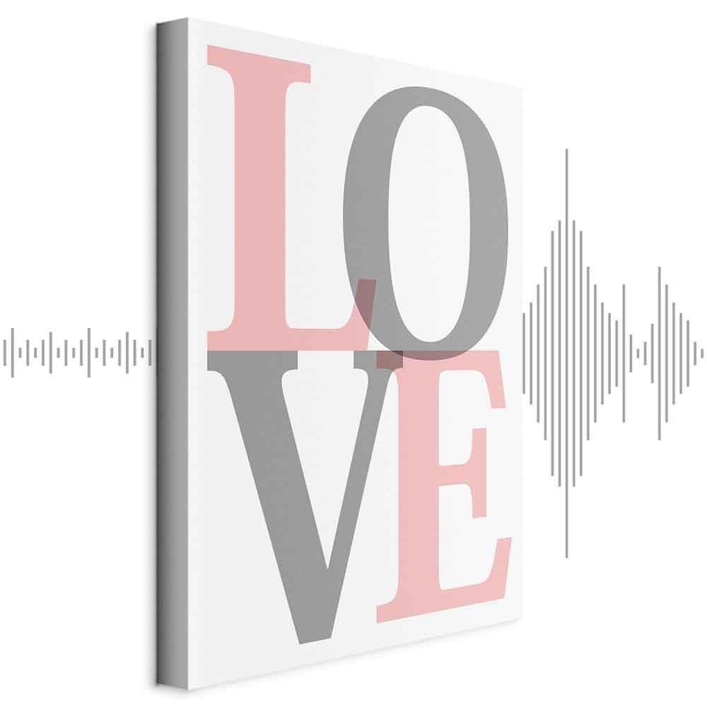 Obraz - Szara miłość (1-częściowy) pionowy