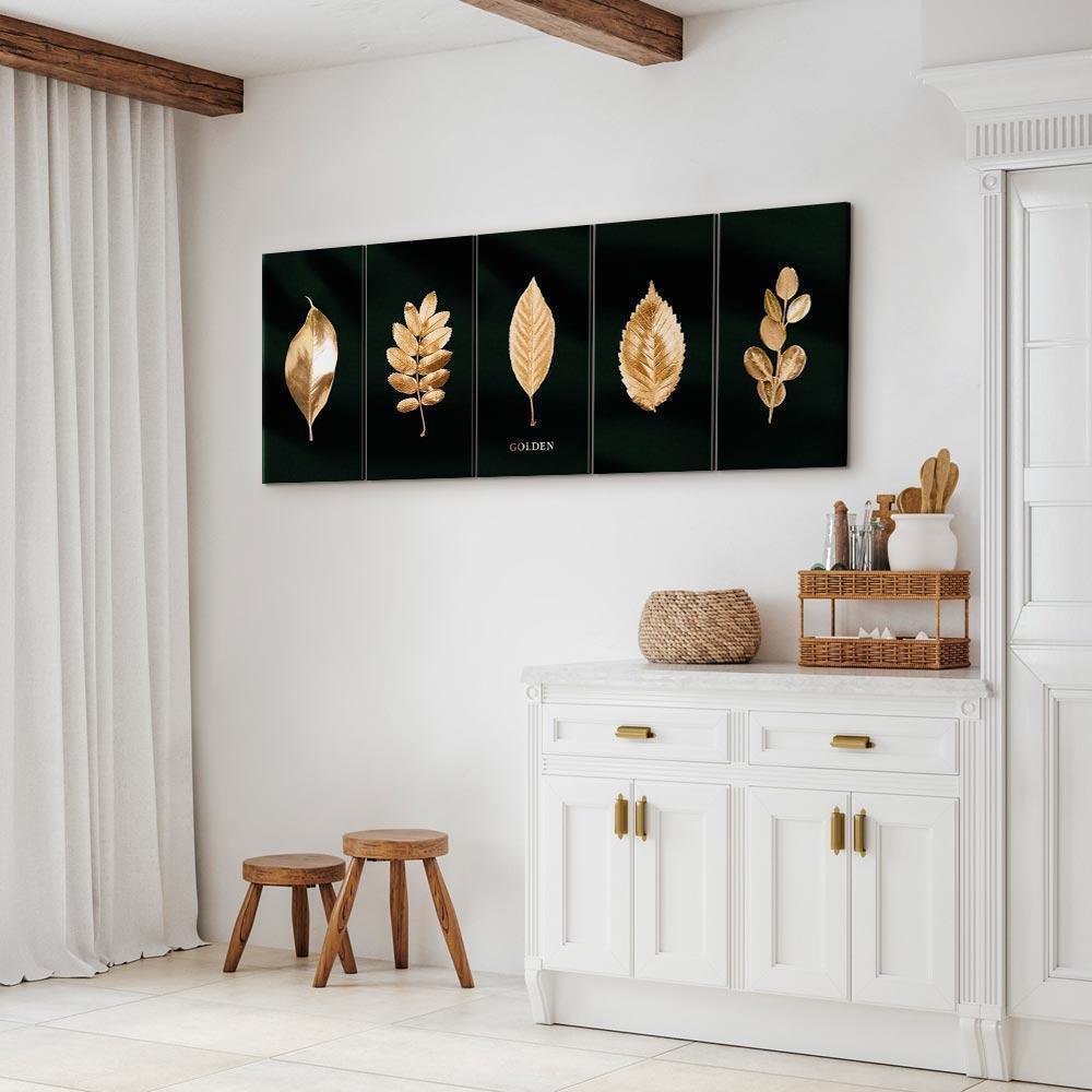 Obraz - Szlachetna kolekcja (5-częściowy) wąski