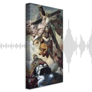 Obraz - Tintoretto – Objawienie Krzyża św Piotrowiowi