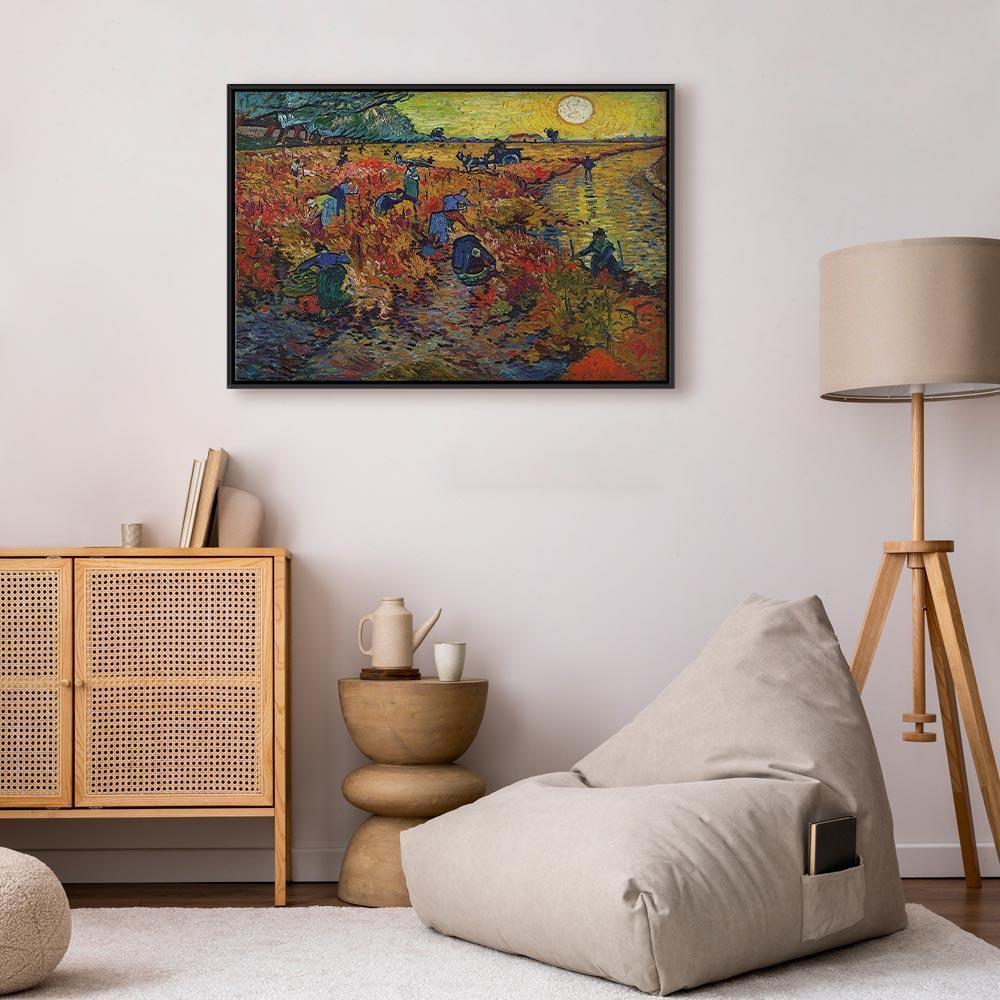Obraz - Vincent van Gogh – Czerwona winnica