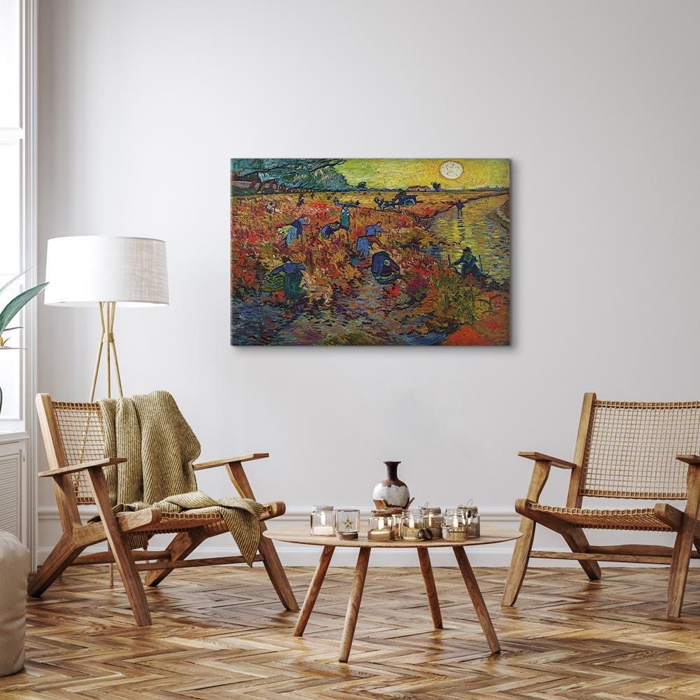 Obraz - Vincent van Gogh – Czerwona winnica