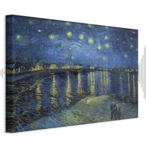 Obraz - Vincent van Gogh – Gwieździsta noc nad Rodanem