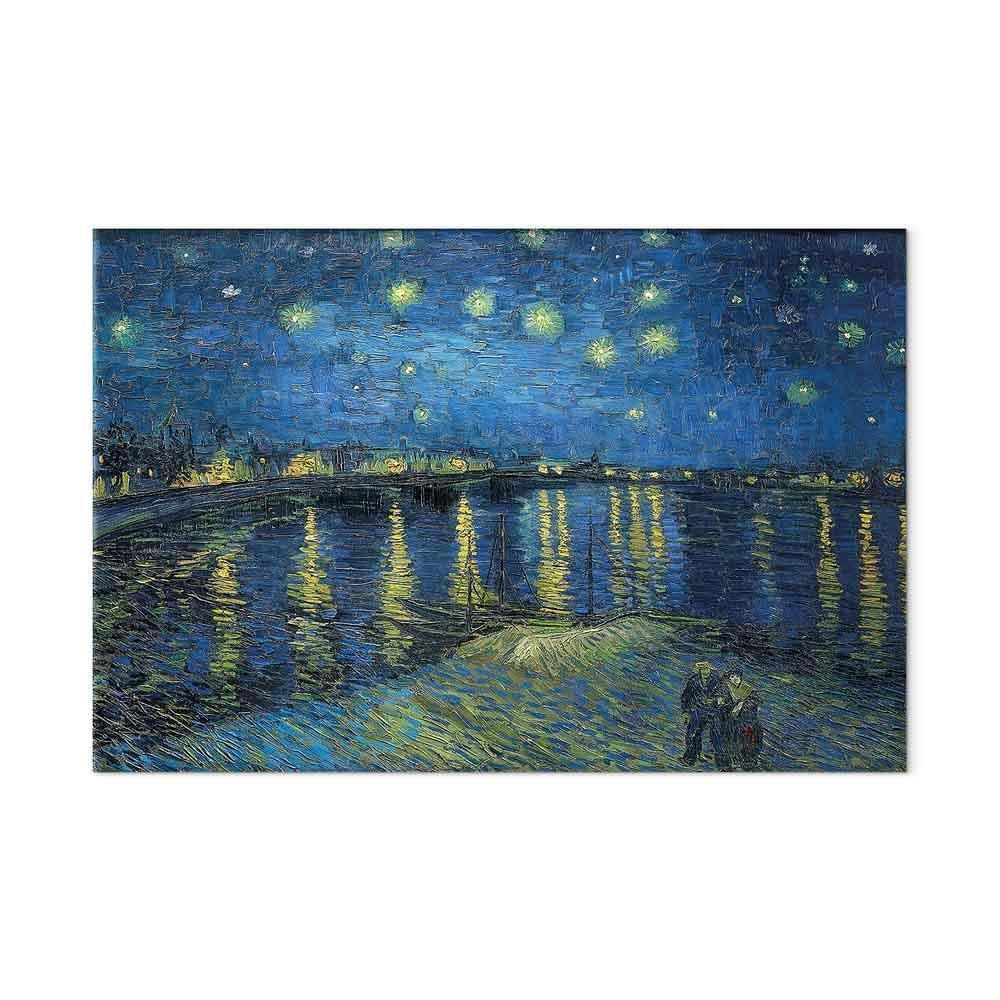 Obraz - Vincent van Gogh – Gwieździsta noc nad Rodanem