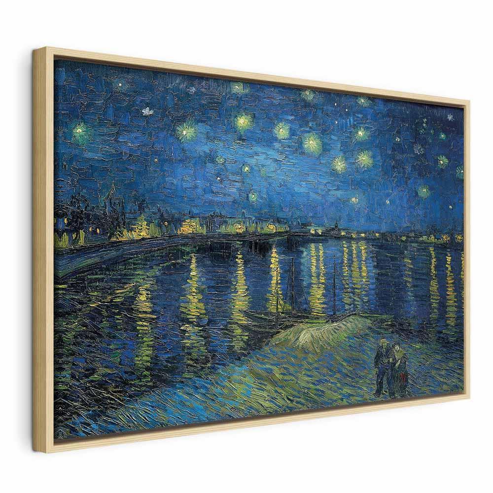 Obraz - Vincent van Gogh – Gwieździsta noc nad Rodanem