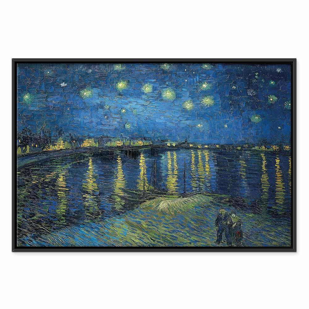 Obraz - Vincent van Gogh – Gwieździsta noc nad Rodanem