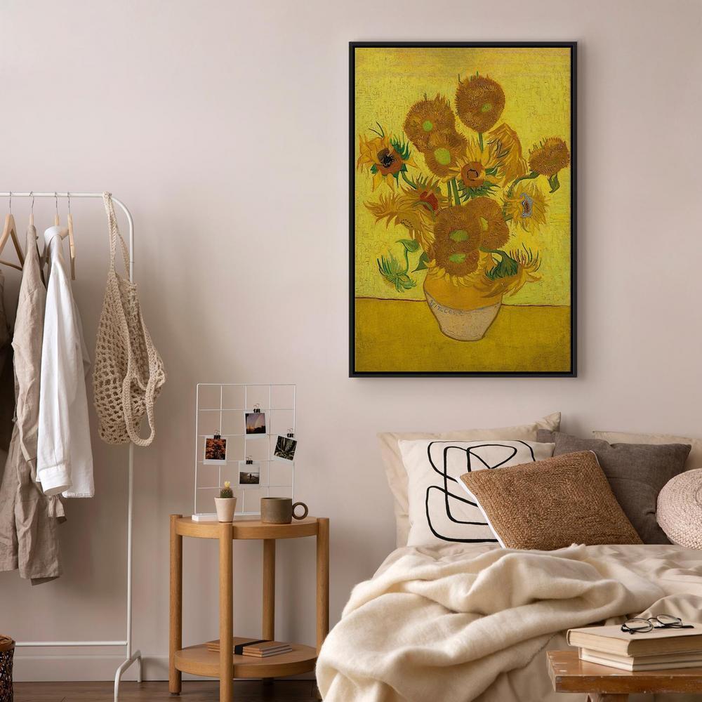Obraz - Vincent van Gogh – Martwa natura: wazon z piętnastoma słonecznikami