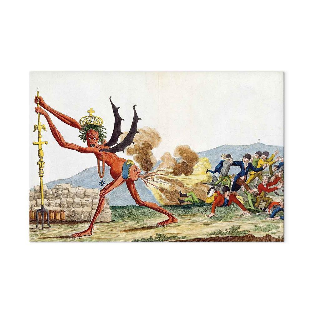 Obraz XXL - Jacques-Louis David – Karykatura rządu brytyjskiego