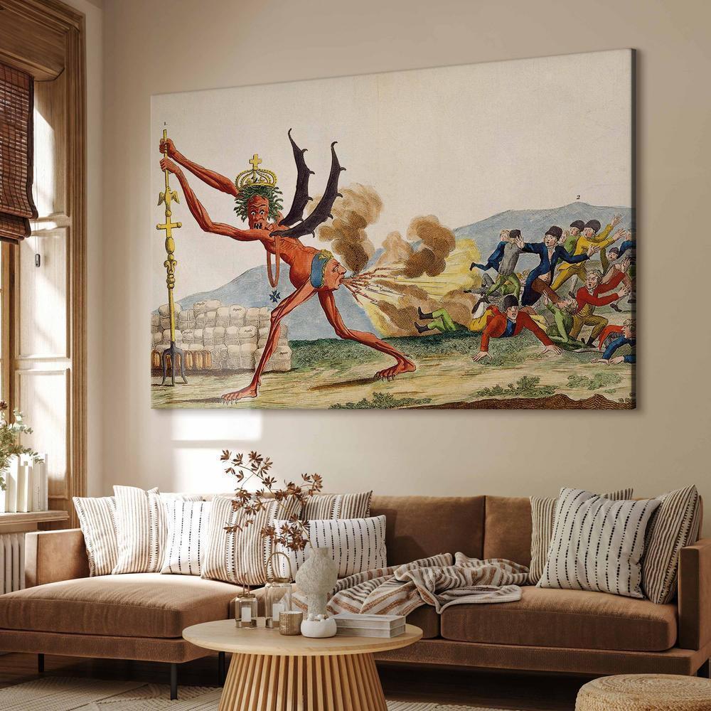 Obraz XXL - Jacques-Louis David – Karykatura rządu brytyjskiego