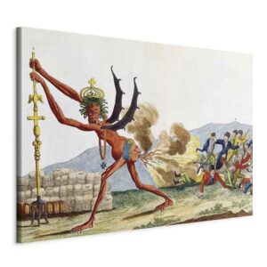 Obraz XXL - Jacques-Louis David – Karykatura rządu brytyjskiego