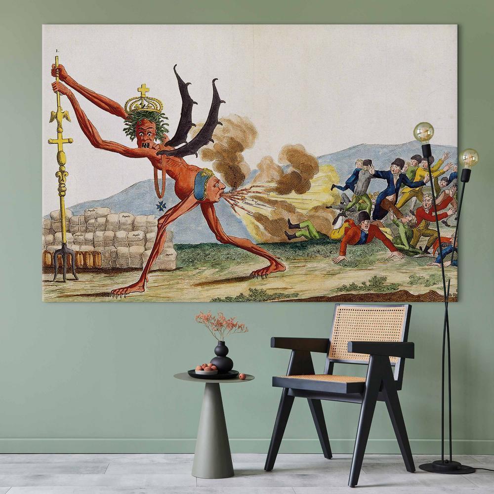 Obraz XXL - Jacques-Louis David – Karykatura rządu brytyjskiego