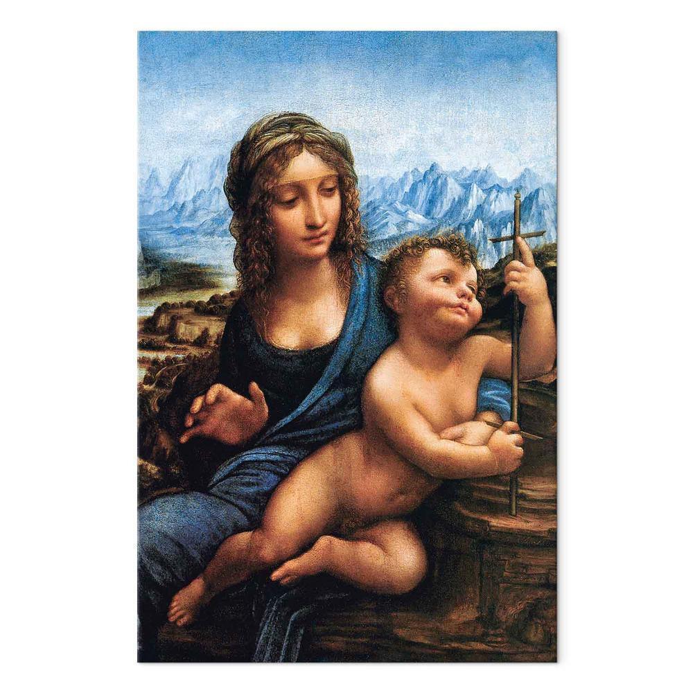 Obraz XXL - Leonardo da Vinci – Madonna z kądzielą