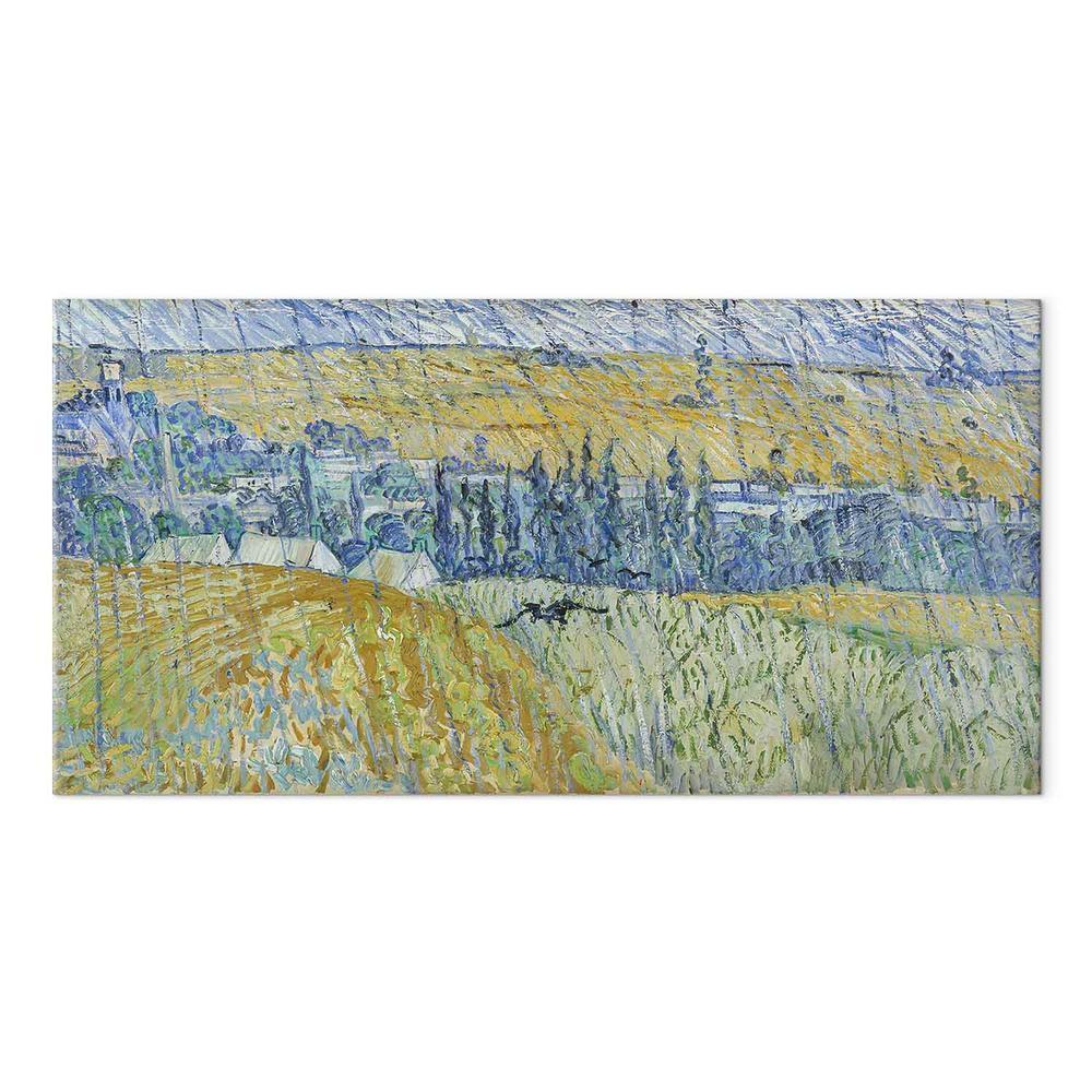 Obraz XXL - Vincent van Gogh – Auvers w deszczu