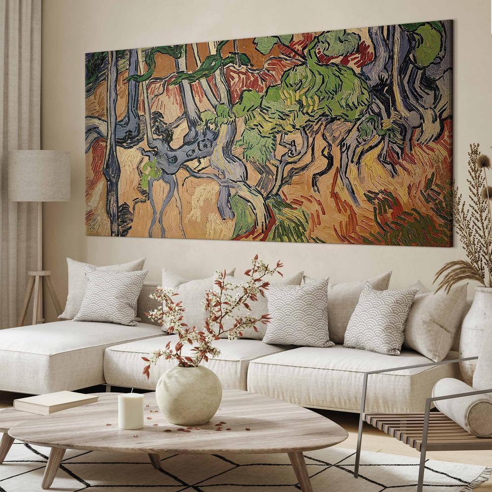 Obraz XXL - Vincent van Gogh – Korzenie drzew