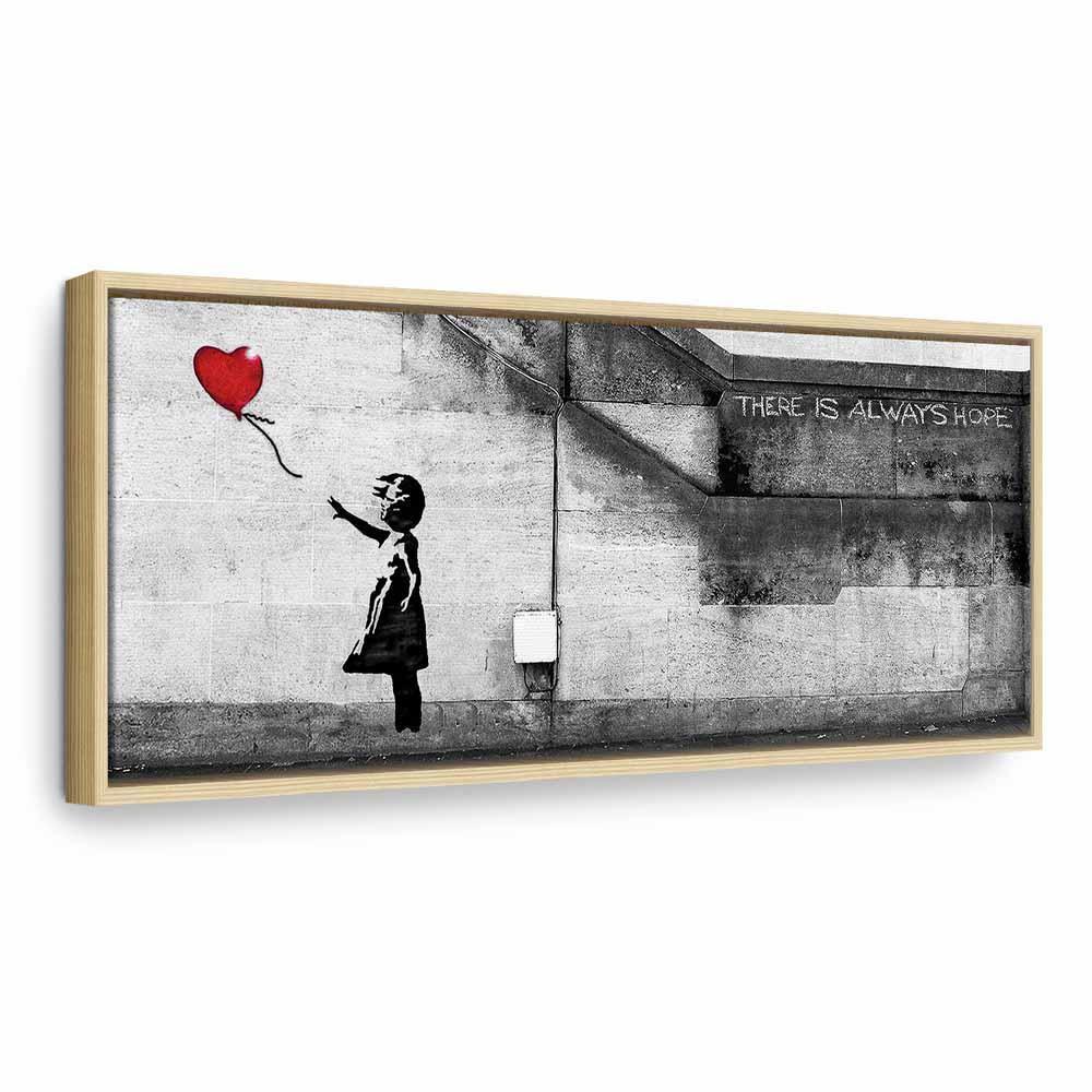Obraz - Zawsze jest nadzieja (1-częściowy) wąski czerwony