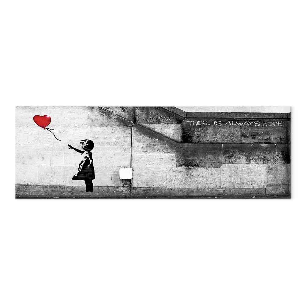 Obraz - Zawsze jest nadzieja (1-częściowy) wąski czerwony