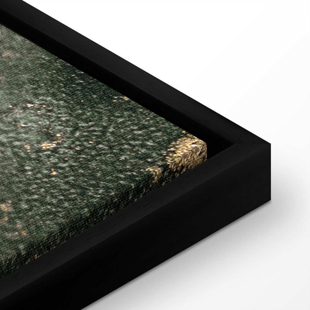 Obraz - Zielona akwarela - abstrakcja inspirowana strukturą marmuru