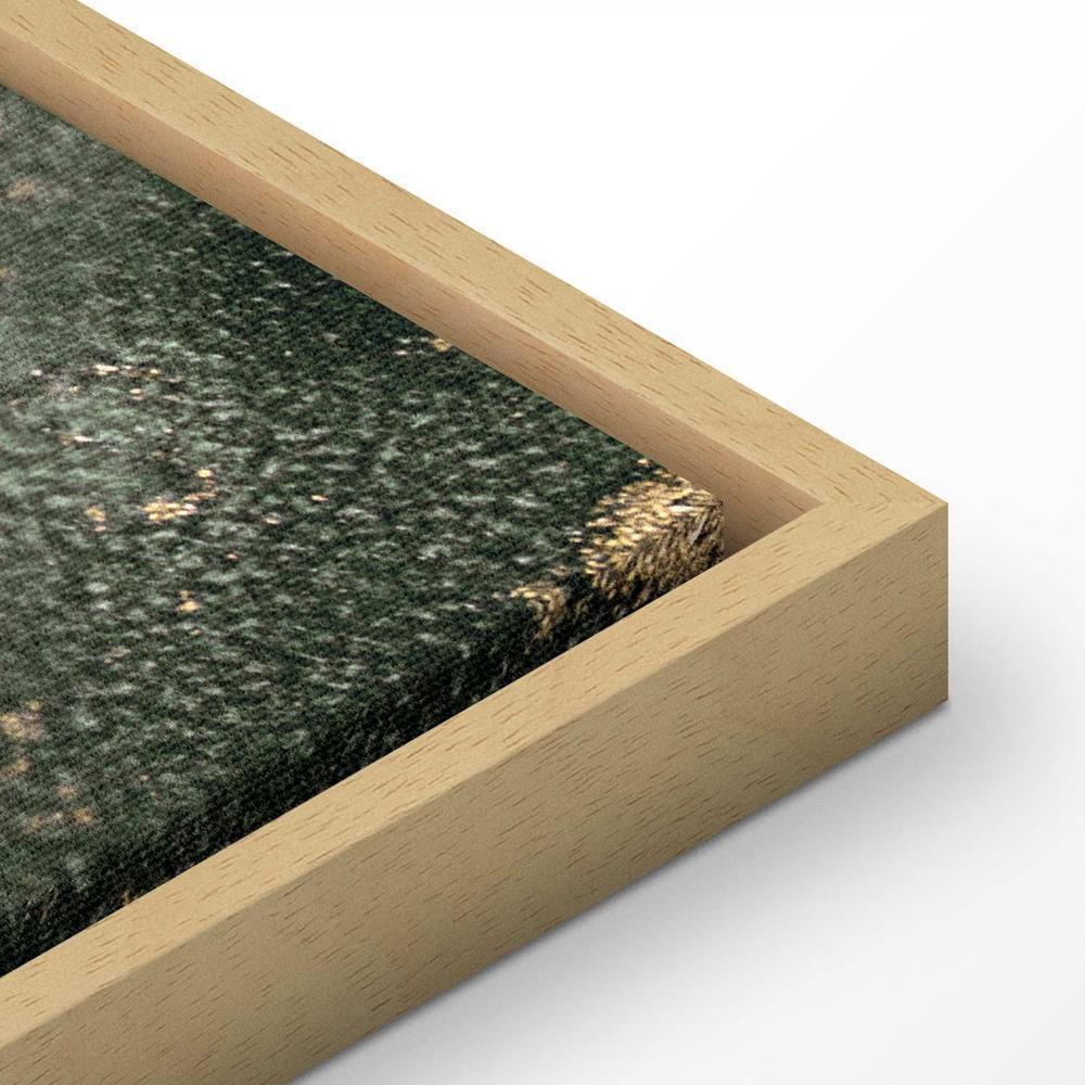 Obraz - Zielona akwarela - abstrakcja inspirowana strukturą marmuru