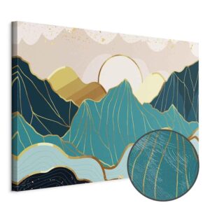 Obraz - Zielone pastwiska (1-częściowy) szeroki