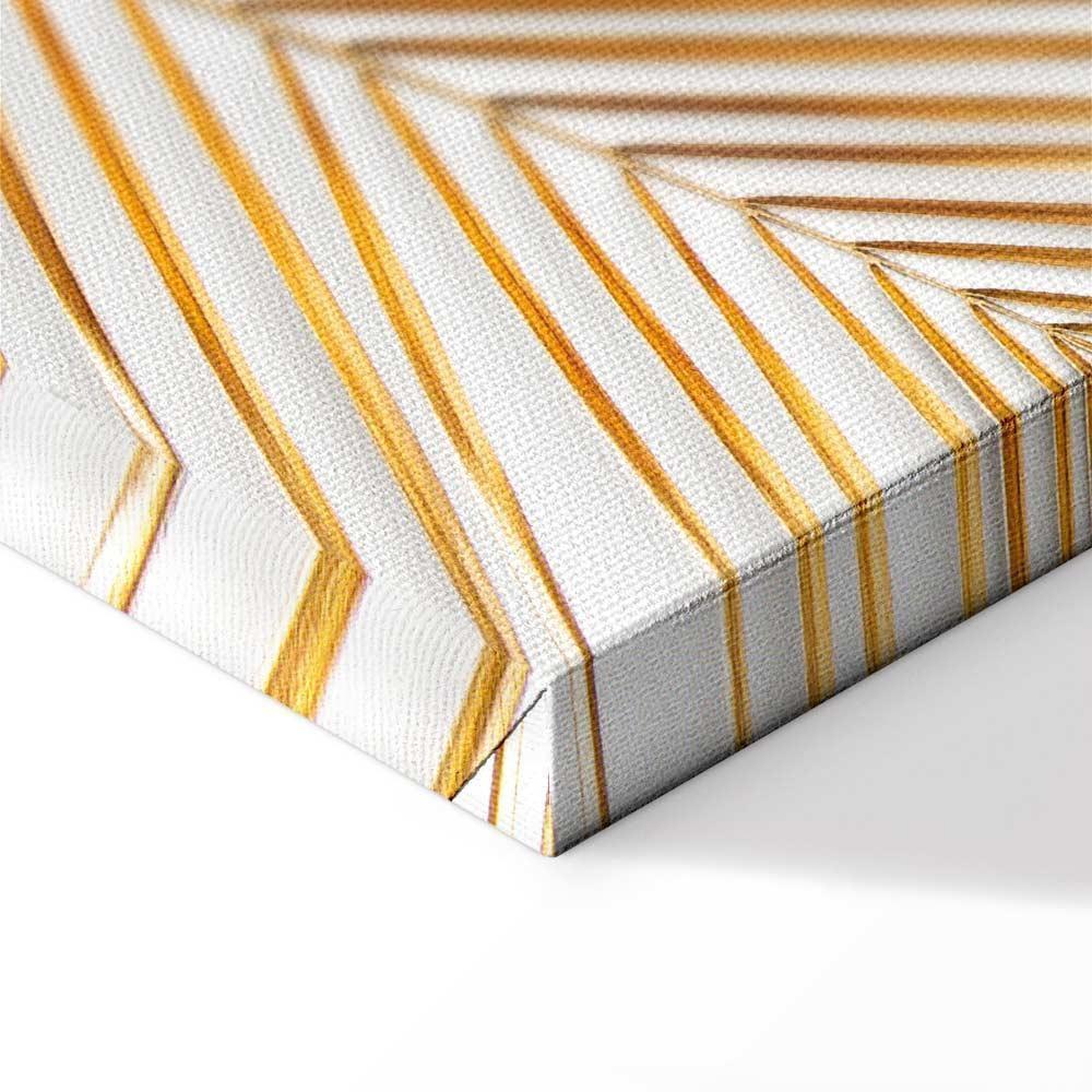 Obraz - Złote palmy (1-częściowy) pionowy