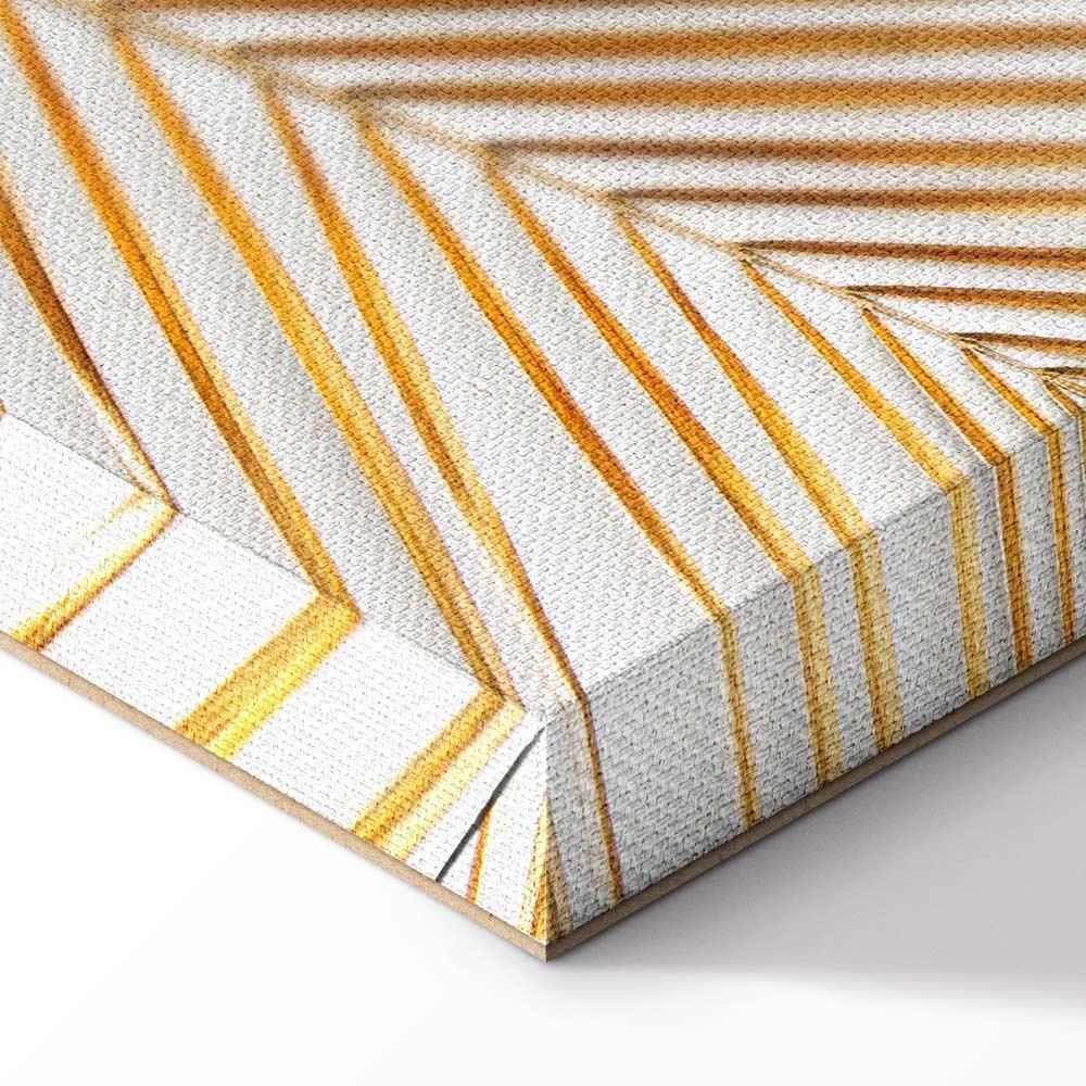 Obraz - Złote palmy (1-częściowy) pionowy