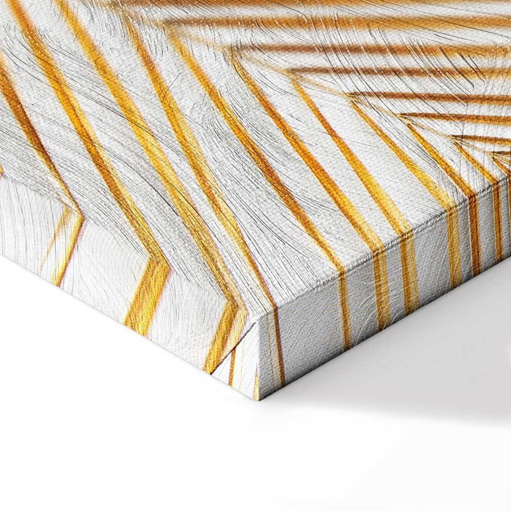 Obraz - Złote palmy (1-częściowy) pionowy