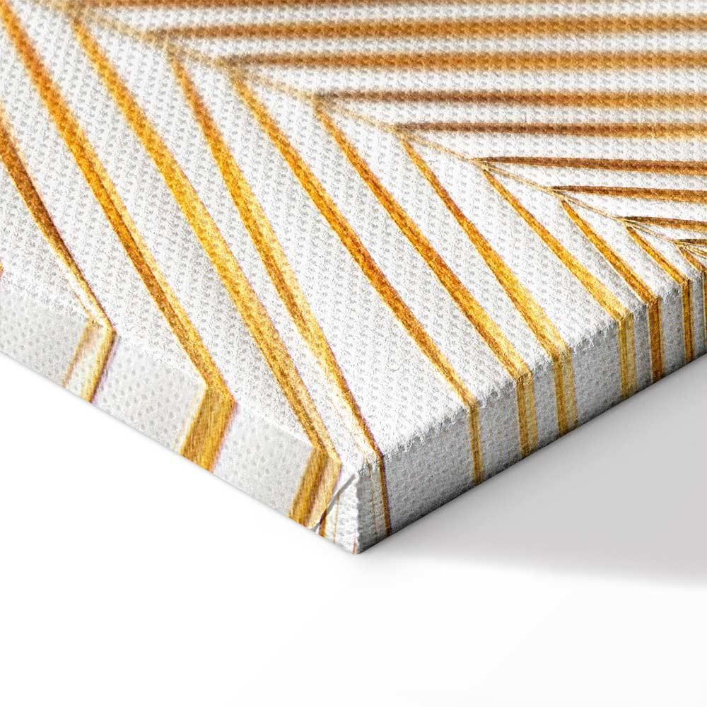 Obraz - Złote palmy (1-częściowy) pionowy