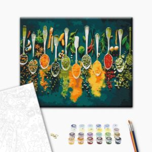 Obraz do samodzielnego malowania - Bogactwo przypraw