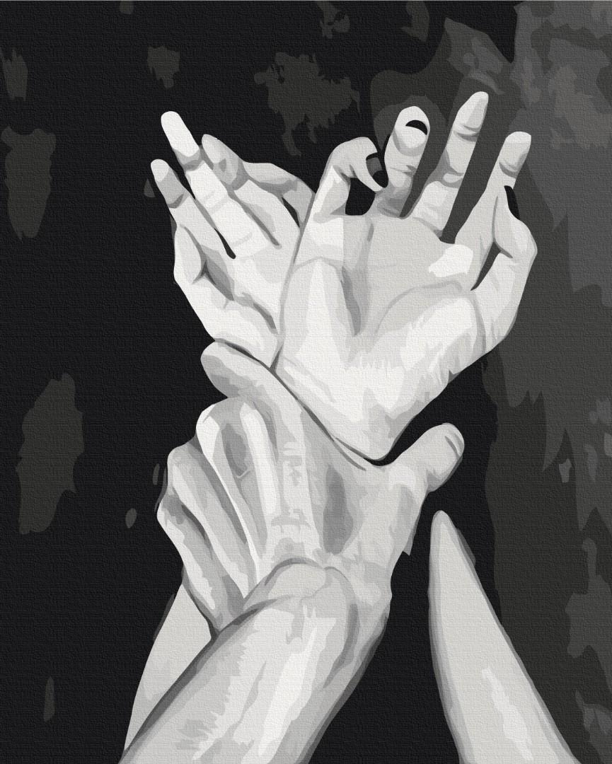 Obraz do samodzielnego malowania - Dłonie