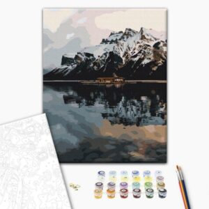 Obraz do samodzielnego malowania - Dom samotnika