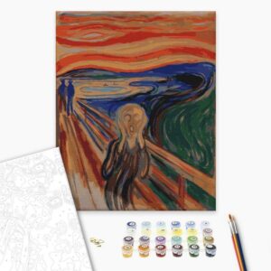 Obraz do samodzielnego malowania - Edvard Munch – Krzyk