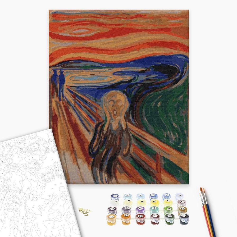 Obraz do samodzielnego malowania - Edvard Munch – Krzyk
