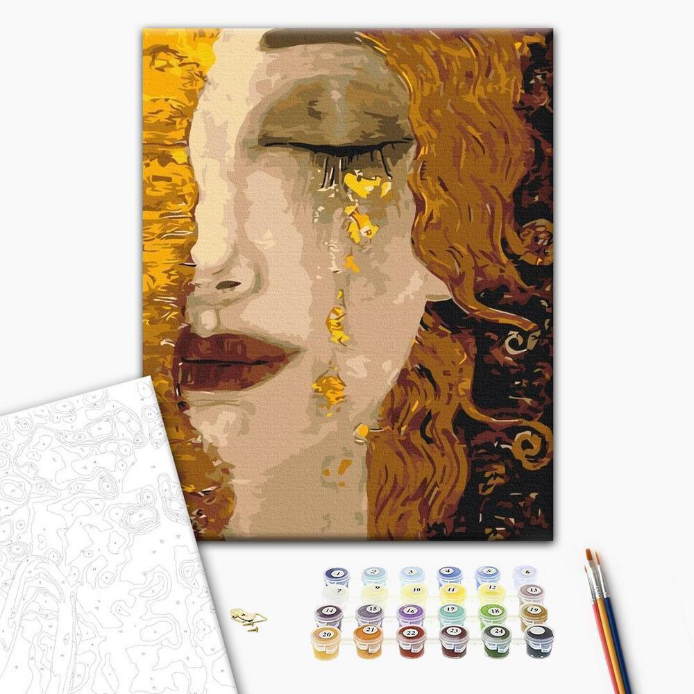 Obraz do samodzielnego malowania - Gustav Klimt – Złote łzy