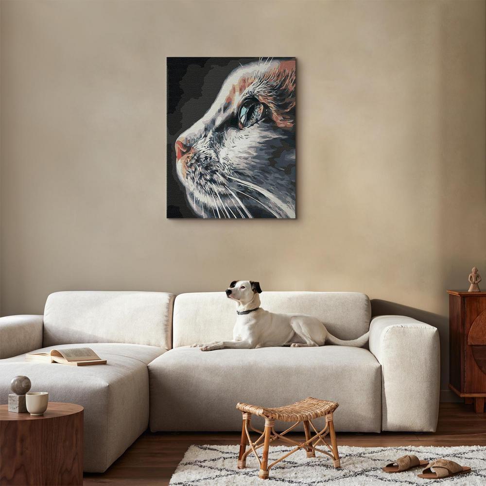 Obraz do samodzielnego malowania - Koci majestat