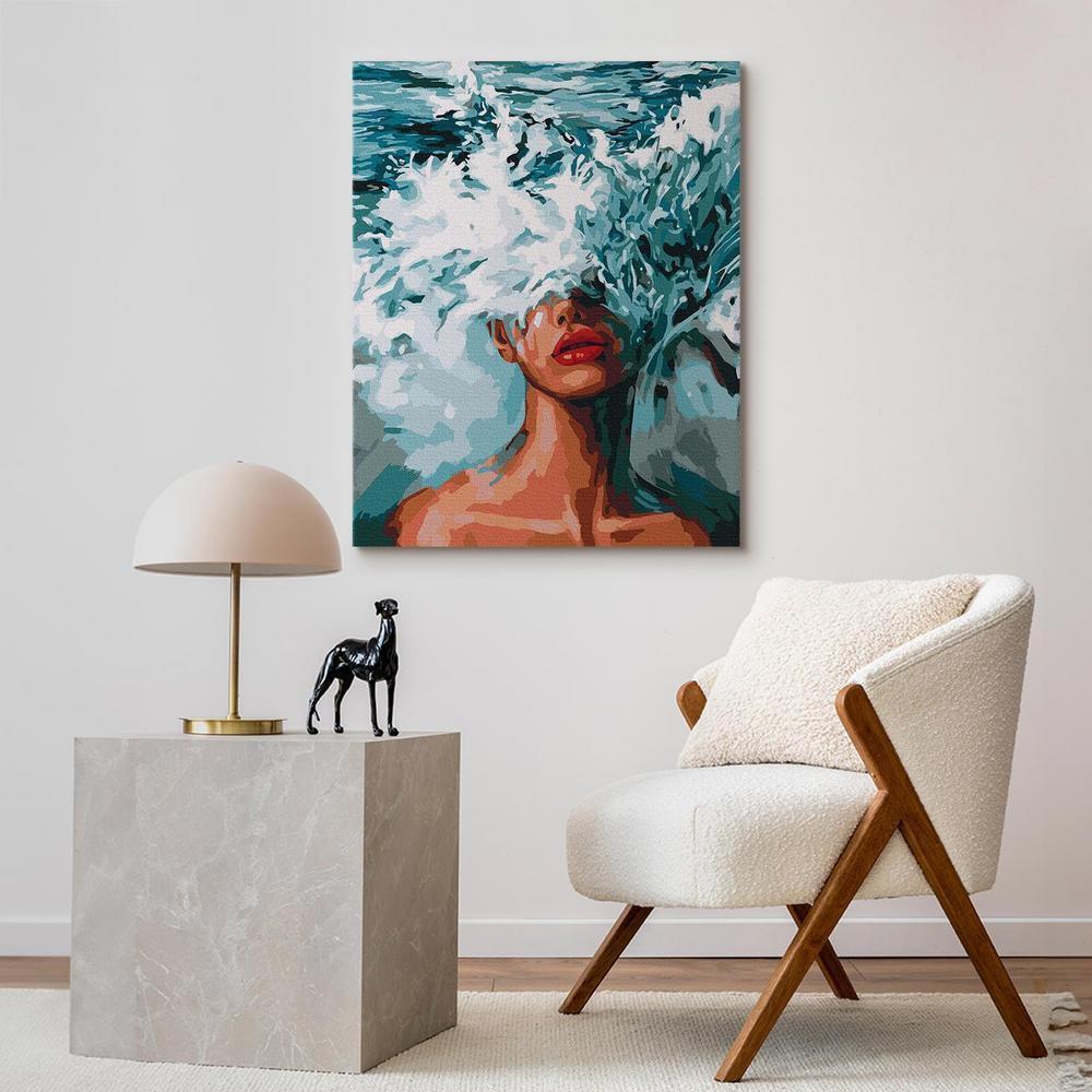 Obraz do samodzielnego malowania - Królowa oceanu